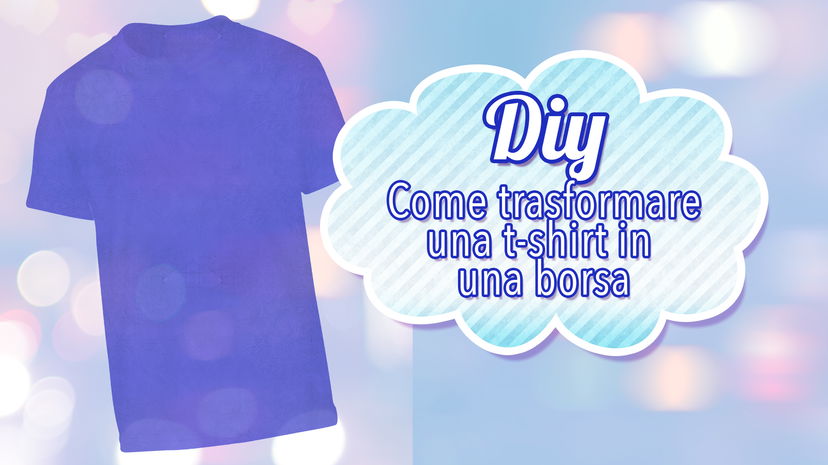 Diy come trasformare una t-shirt in una borsa! preview