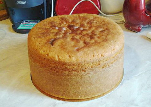 Italian Sponge Cake (Pan di Spagna) Recipe - Torta o Ragione