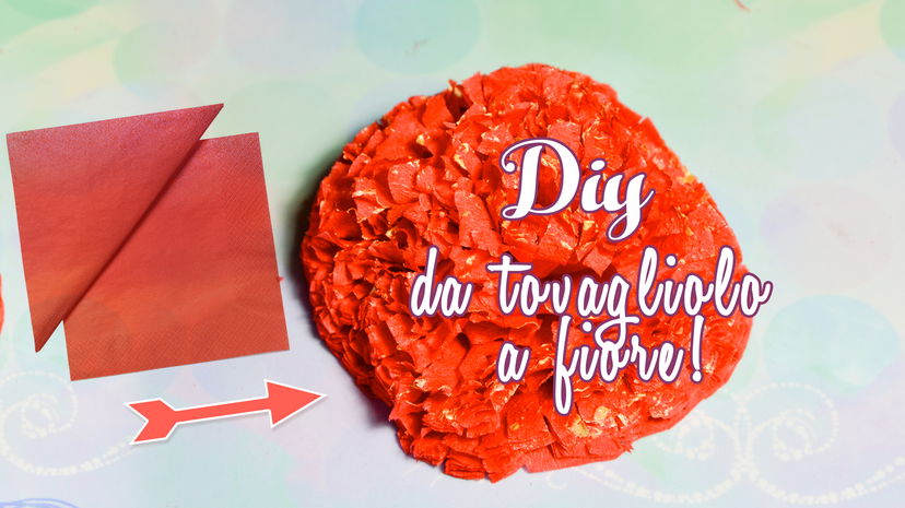 Diy come trasformare un tovagliolo in un fiore! preview