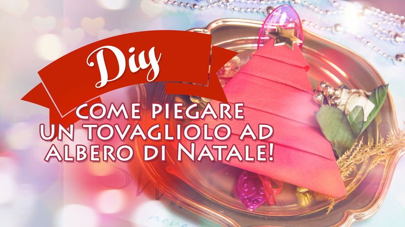 Christmas Diy: come piegare un tovagliolo ad albero di Natale per abbellire la tua tavola Natalizia! preview
