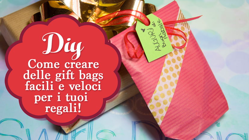 Christmas DIY: Gift bags | Bustine regalo fai da te preview
