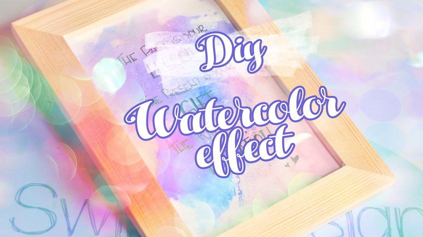 Diy watercolor: quadretti con effetto acquerello preview