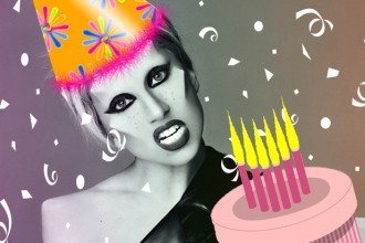 lady gaga video compleanno