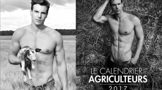calendario hot contadini francesi 2017