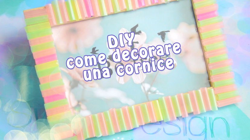 DIY: Come decorare una cornice inutilizzata preview