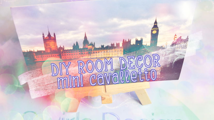 DIY ROOM DECOR: cavalletto da tavolo preview