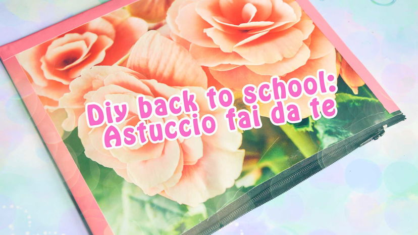 Diy Back to school: astuccio fai da te preview