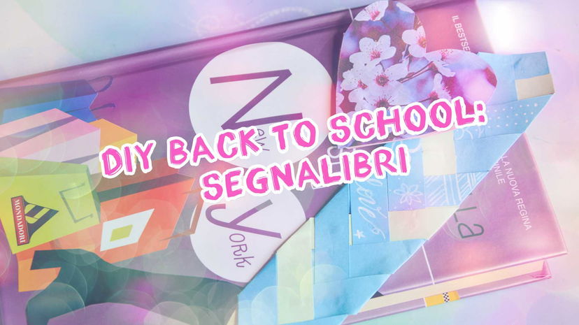 DIY BACK TO SCHOOL: SEGNALIBRI preview