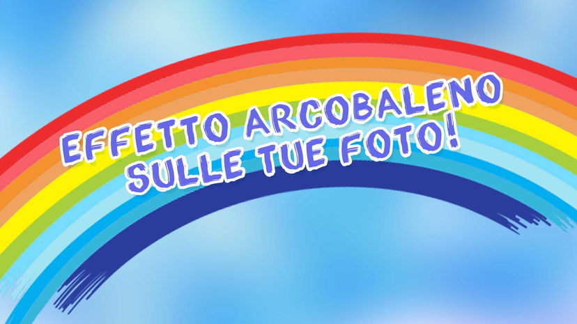 COME CREARE UN EFFETTO ARCOBALENO SULLE TUE FOTO! preview