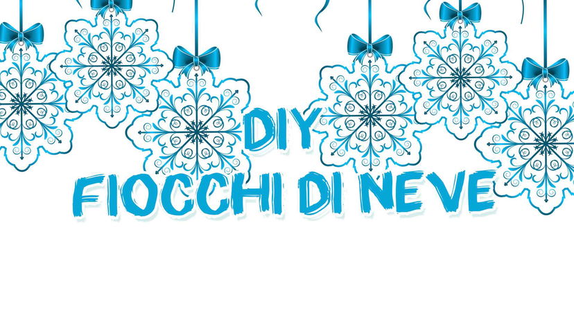 Decorazioni DIY: fiocchi di neve preview