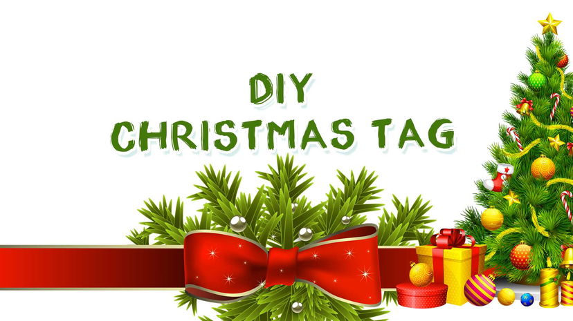 DIY Christmas tag last minute! preview