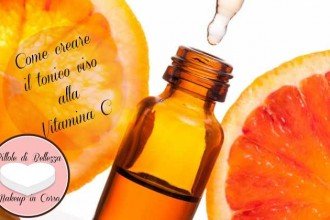 Come creare il tonico viso alla Vitamina C