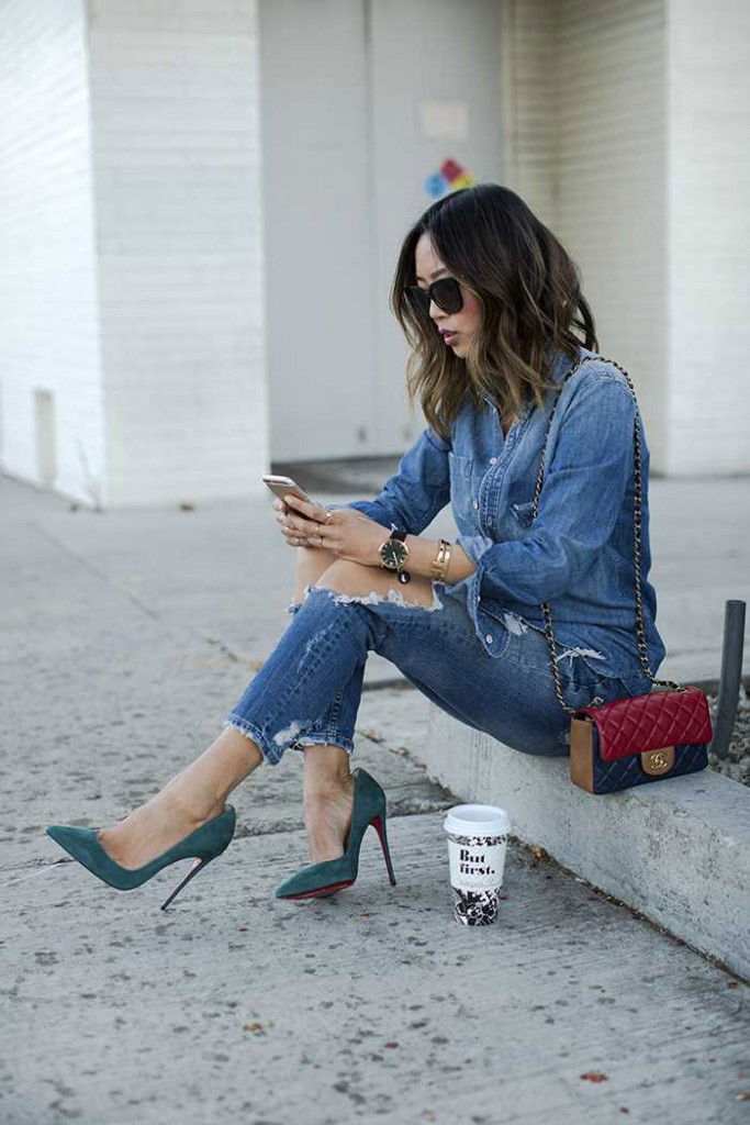camicia di jeans