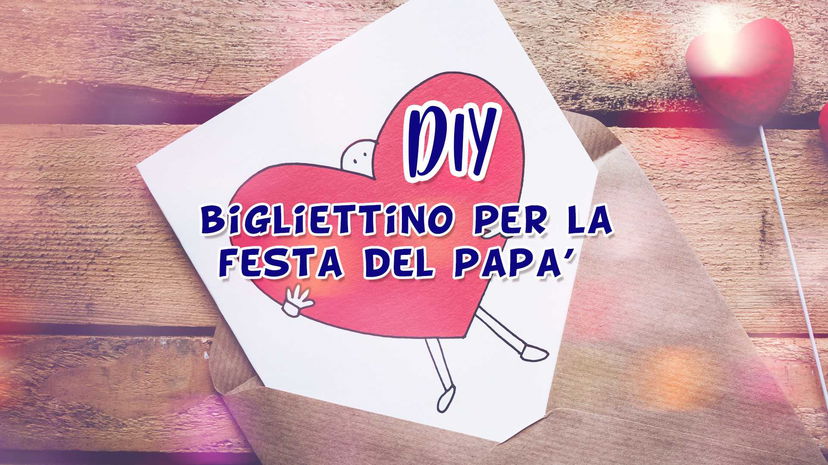Bigliettino DIY per la festa del papà preview