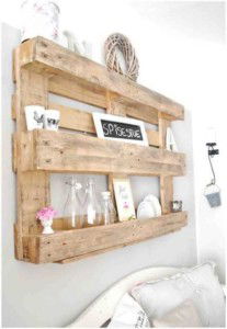 pallet decorare parete